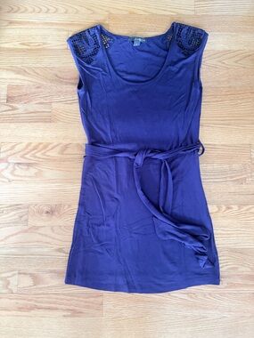 Forever 21 Deep Purple Belted Tunic